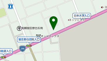 千葉マツダ習志野店の地図画像