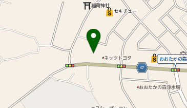 千葉マツダおおたかの森店の地図画像
