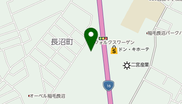 千葉マツダ長沼店の地図画像