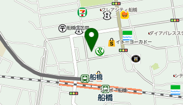 船橋ロフトの地図画像