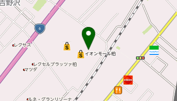 3COINS+plusイオンモール柏店の地図画像