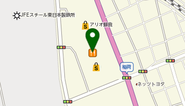 3COINS+plusアリオ蘇我店の地図画像