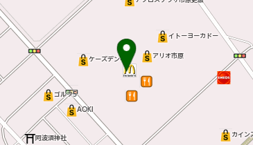 3COINS+plusアリオ市原店の地図画像