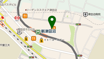 3COINS+plusイオンモール津田沼店の地図画像