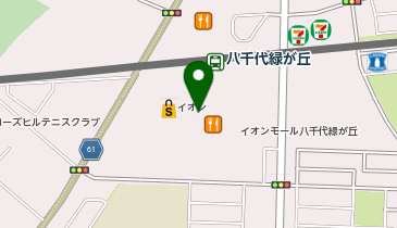 3COINS+plusイオンモール八千代緑が丘店の地図画像