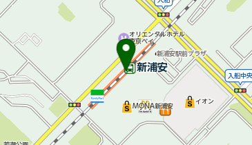 3COINSアトレ新浦安店の地図画像