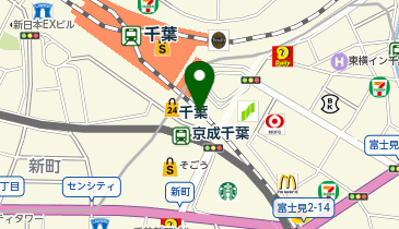3COINSペリエ千葉店の地図画像