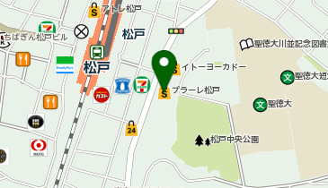 3COINSプラーレ松戸店の地図画像