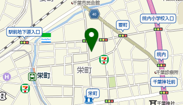 ニコニコレンタカー千葉栄町店の地図画像