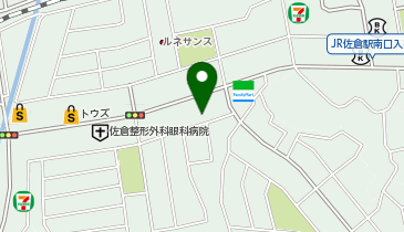 ニコニコレンタカーイエローハット佐倉大崎台店の地図画像