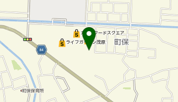 カーブスライフガーデン茂原の地図画像