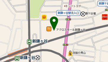 ホットヨガスタジオ美温新鎌ヶ谷の地図画像