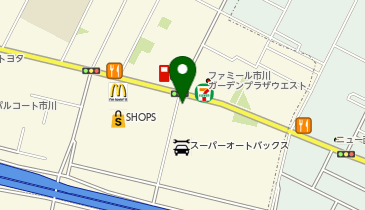 焼肉きんぐ市川鬼高店の地図画像