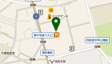 ポッポ四街道店の地図画像
