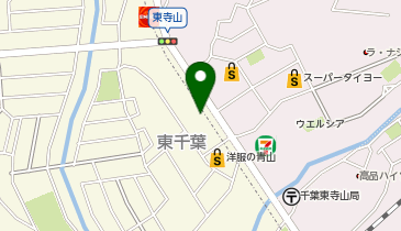 ゆず庵東千葉店の地図画像