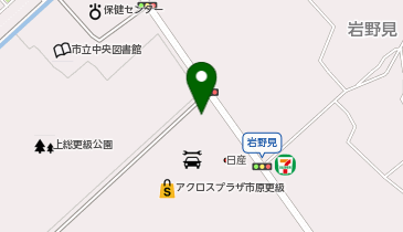 ゆず庵市原店の地図画像