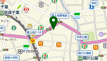 カフェ・ベローチェ千葉店の地図画像