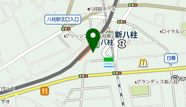 カフェ・ベローチェ八柱駅第2ビル店の地図画像