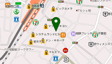 カフェ・ベローチェ柏駅東口店の地図画像