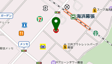 カフェ・ベローチェ幕張店の地図画像