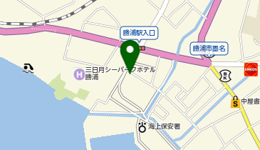 みなとオアシス勝浦の地図画像