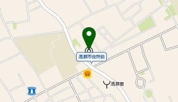 清瀬市役所の地図画像