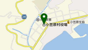 小笠原村役場の地図画像