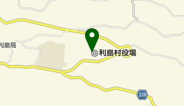利島村役場の地図画像