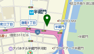 麹町警察署の地図画像