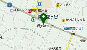 杉並警察署の地図画像