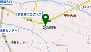 日野警察署の地図画像