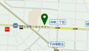 杉並井草郵便局の地図画像