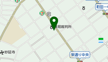 東京法務局町田出張所の地図画像