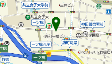 神田税務署の地図画像