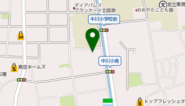 足立区東部保健センターの地図画像