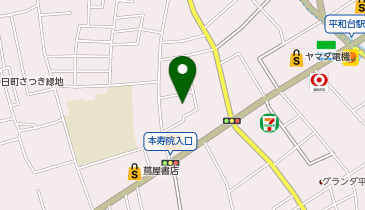 北保健相談所の地図画像