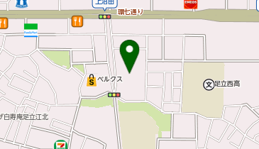 足立保健所江北保健センターの地図画像