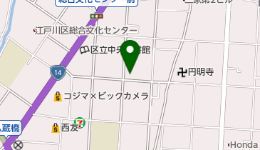 江戸川年金事務所の地図画像