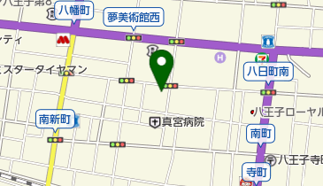 八王子年金事務所の地図画像