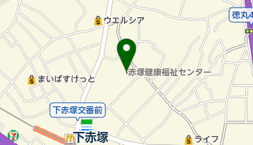 赤塚健康福祉センターの地図画像