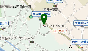 エジプト・アラブ共和国大使館の地図画像