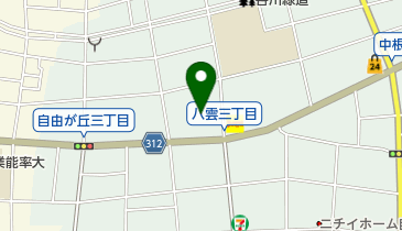 ケニア共和国大使館の地図画像