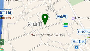 ヨルダン・ハシェミット王国大使館の地図画像