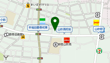 ニカラグア共和国大使館の地図画像