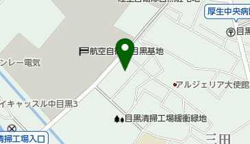 ポーランド共和国大使館の地図画像