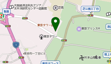 ボリビア多民族国大使館の地図画像