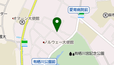 ボスニア・ヘルツェゴビナ大使館の地図画像