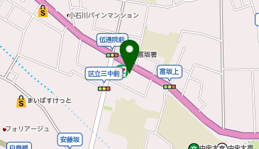 ベナン共和国大使館の地図画像