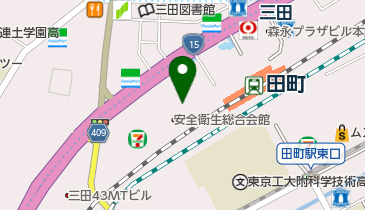 ハローワーク品川の地図画像