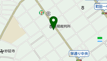 ハローワーク町田の地図画像